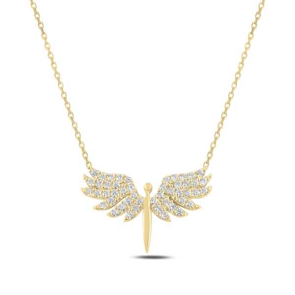 Silver Gold Michael Angel Women's Necklace