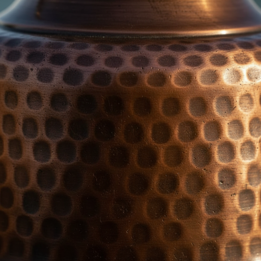 Copper Maraş Teapot Oxide - Macro Detail