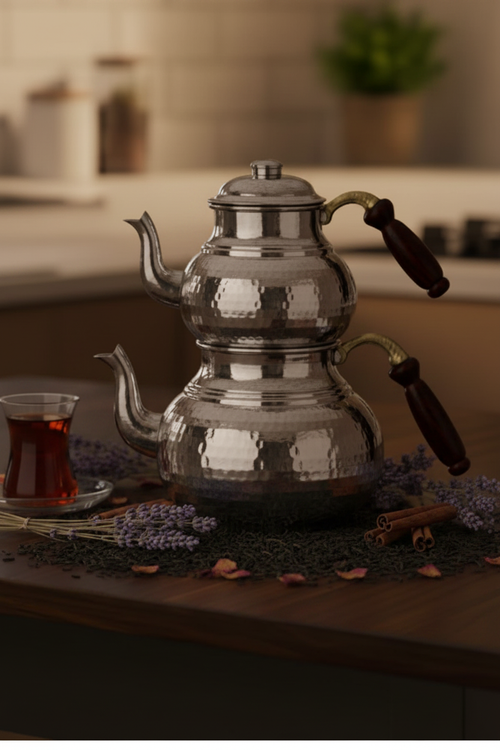 Copper Classic Teapot Nickel - Lifestyle AI