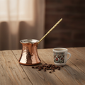 Kervan 90ml copper cezve lifestyle