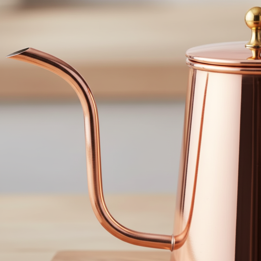 Copper Kahveevi Teapot - Macro Detail