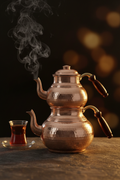 Copper Classic Teapot - Cinematic