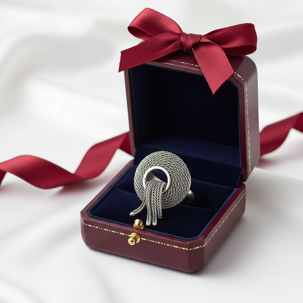 Silver Filigree Ring – Gift