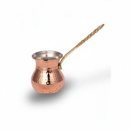 Eylül copper cezve white background