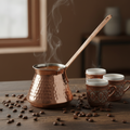 Antep copper topak cezve 3-cup lifestyle