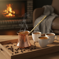 Kervan 250ml copper cezve lifestyle