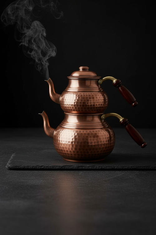 Copper Classic Teapot - Cinematic