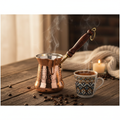 Sultan 200ml copper cezve lifestyle