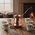 Sultan 550ml copper cezve lifestyle