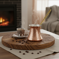 Kervan Thick 150ml copper cezve lifestyle