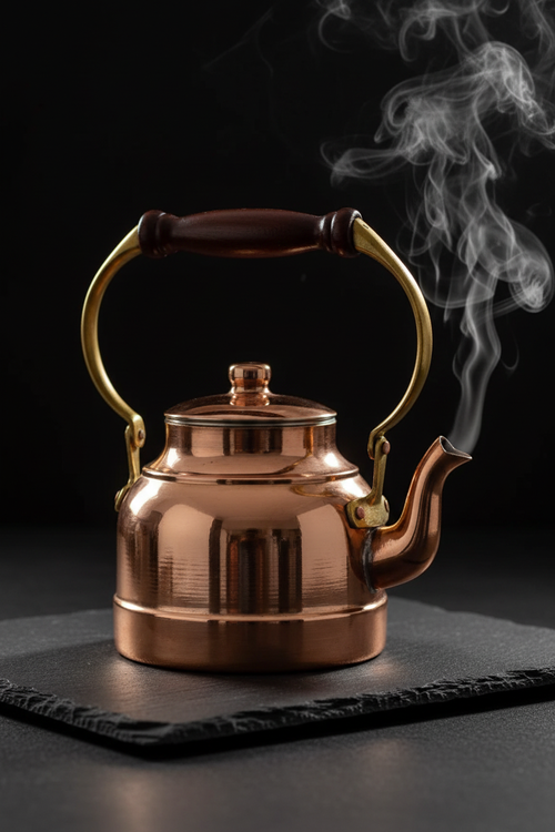 Copper Çayyolu Teapot - Cinematic